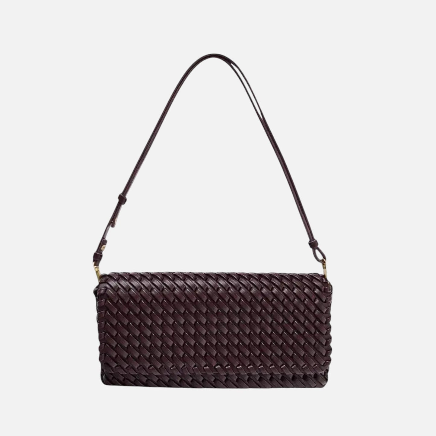 Aria Woven Shoulder Bag