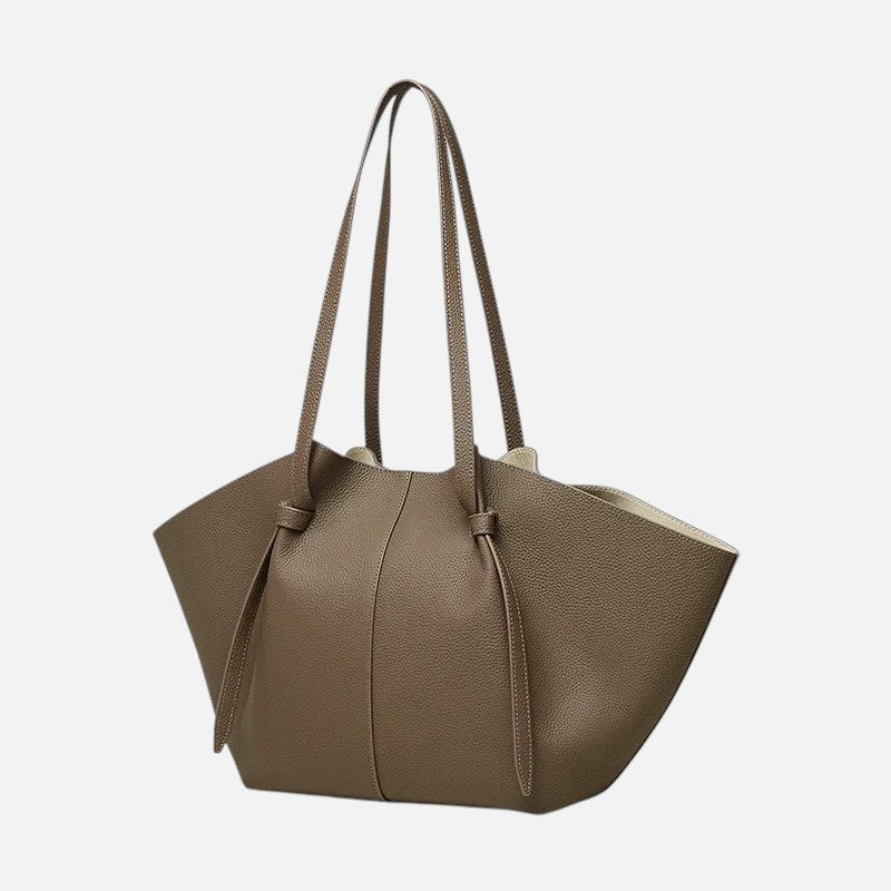 Elena Leather Tote Bag