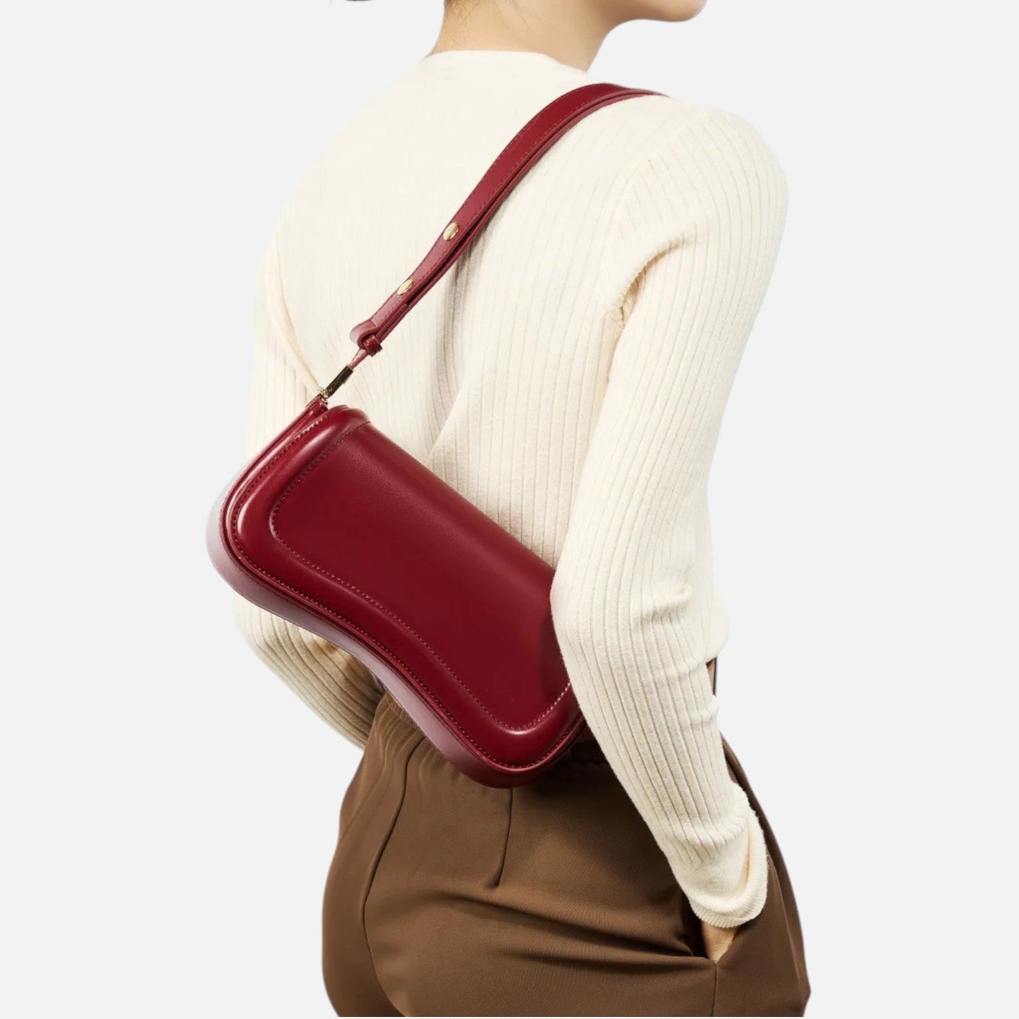 Aveline Curve Shoulder Bag