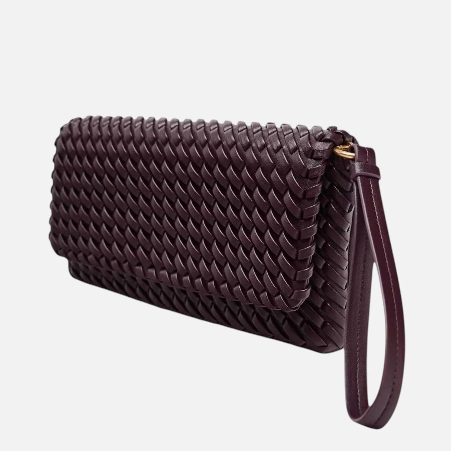 Aria Woven Shoulder Bag