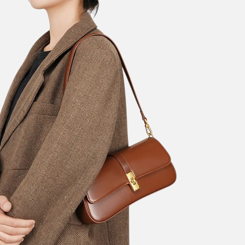 Valeria Leather Shoulder Bag
