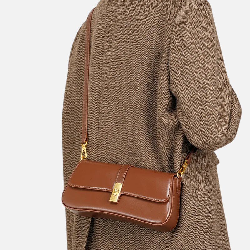 Valeria Leather Shoulder Bag