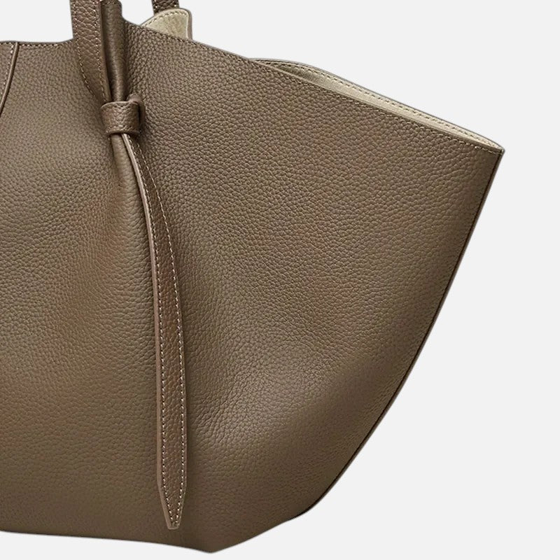 Elena Leather Tote Bag