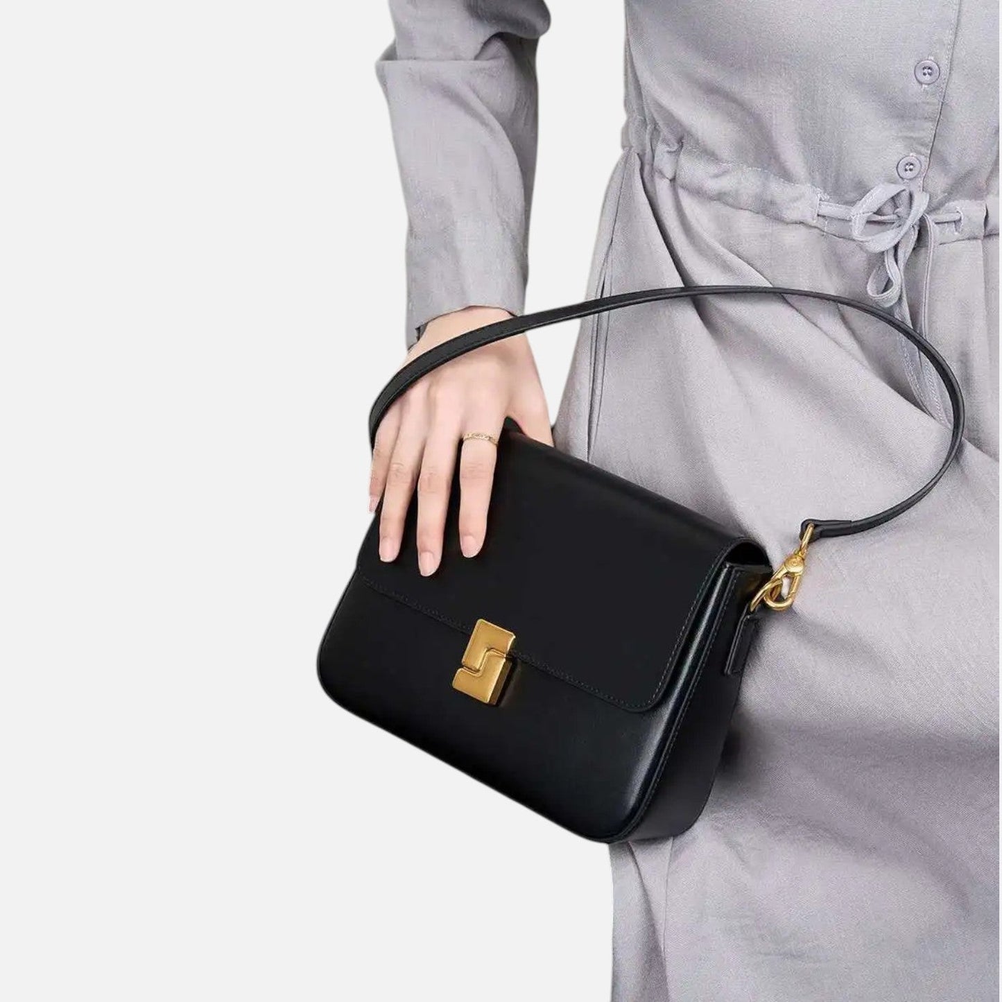 Serena Leather Crossbody Bag