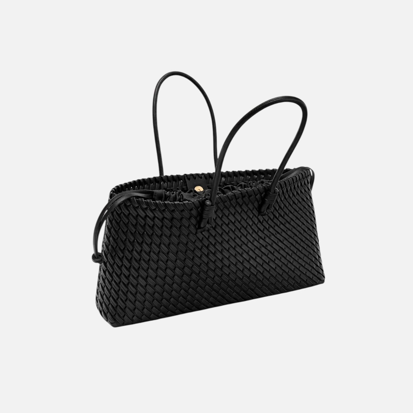 The Woven Leather Tote Bag