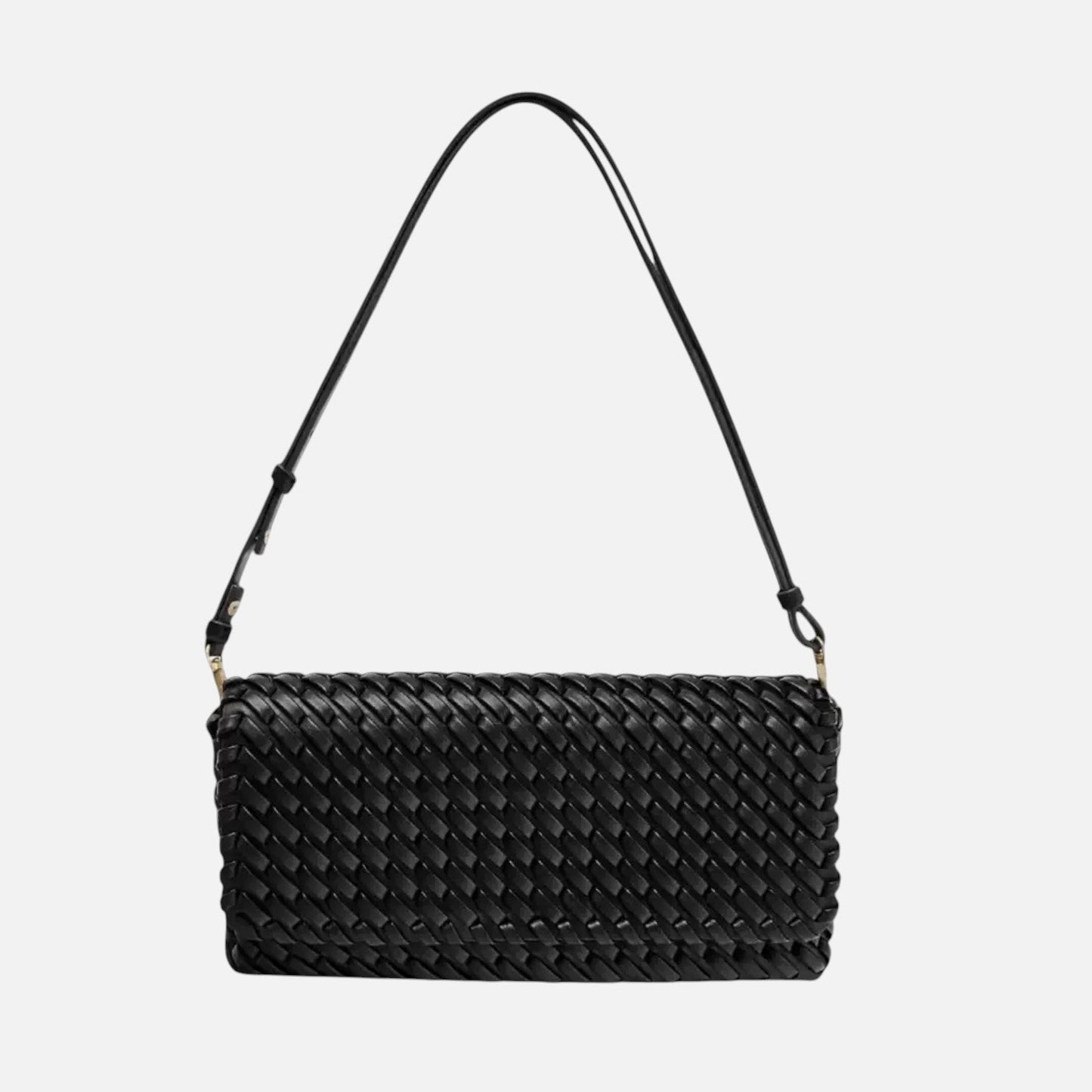Aria Woven Shoulder Bag