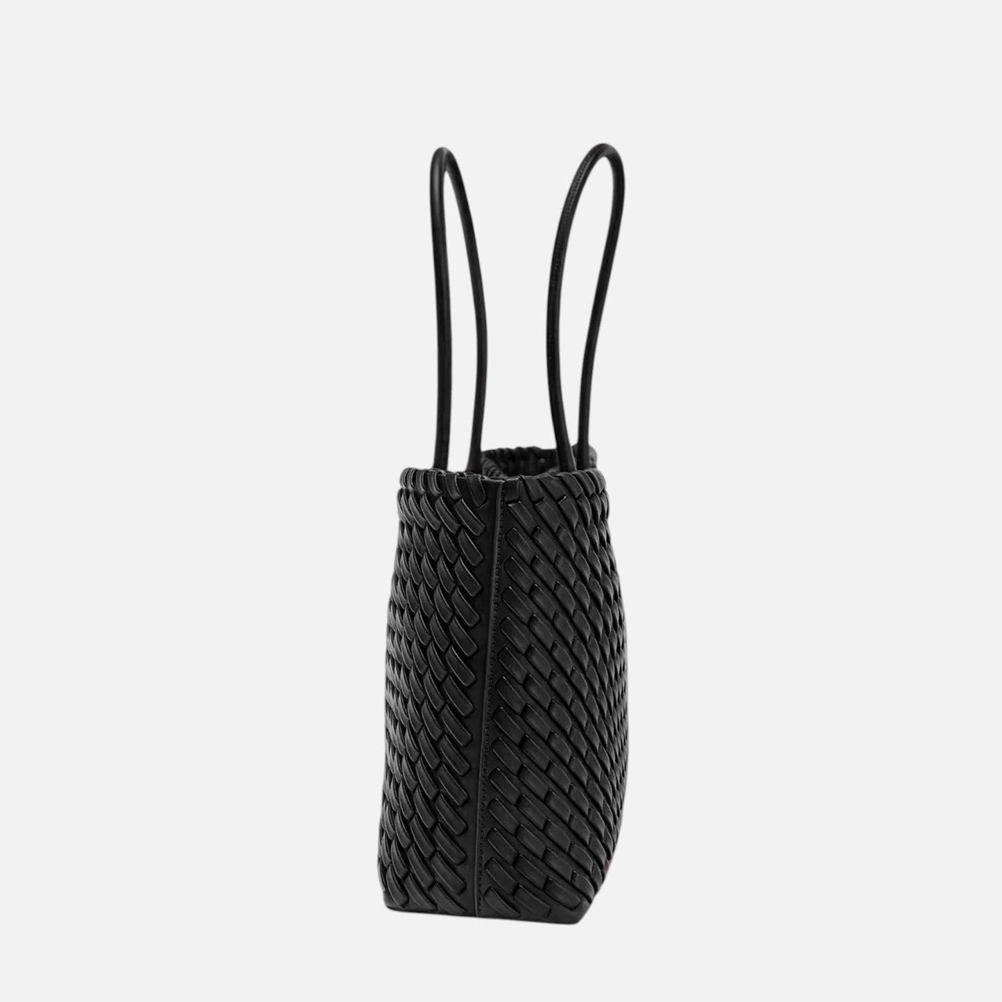 The Woven Leather Tote Bag
