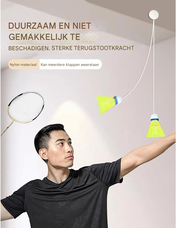 ShuttlePro™ – Hiermee kunt u uw slagen onder de knie krijgen met een realistische shuttlecock-simulatie