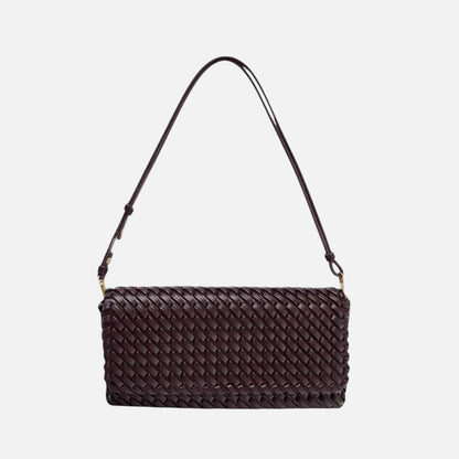 Aria Woven Shoulder Bag