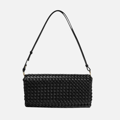 Aria Woven Shoulder Bag