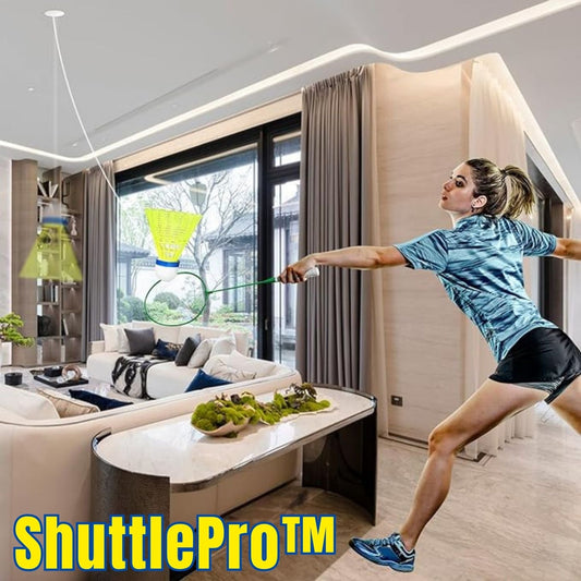 ShuttlePro™ – Hiermee kunt u uw slagen onder de knie krijgen met een realistische shuttlecock-simulatie